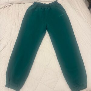 ComfyTeal Sweatpants - Dark Teal Elastic Waist & Ankles